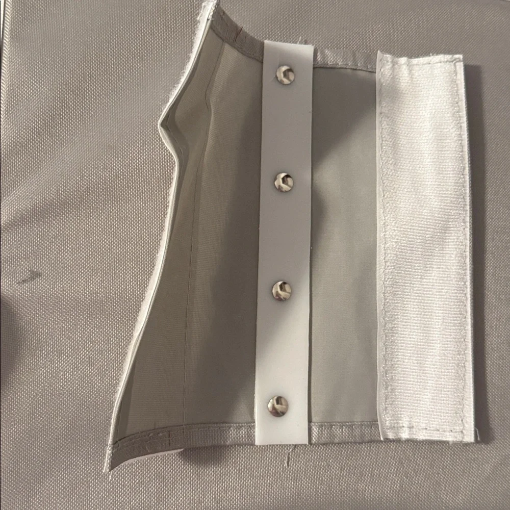 Gray Hanging Closet Organizer 6-Tier Hanging Closet Shelf Organizer With Pockets